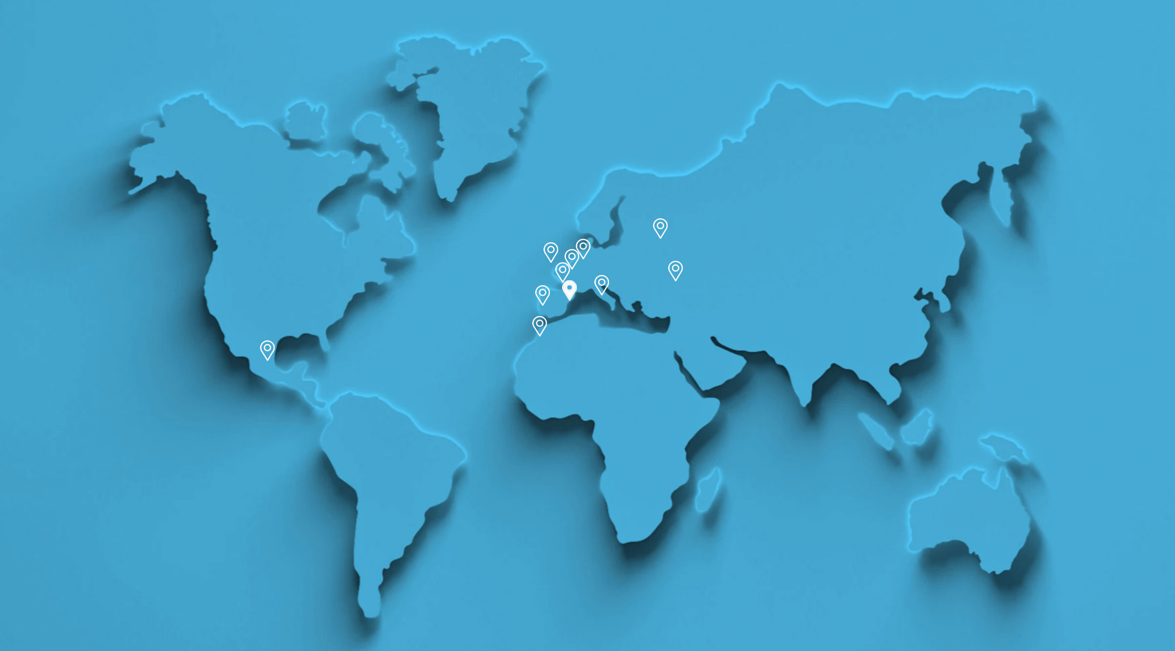 Mapa sedes